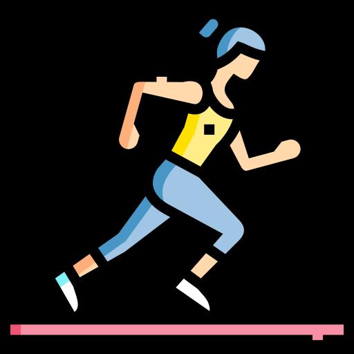 Sportig person